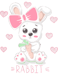 Carrot Unicorn Rabbit